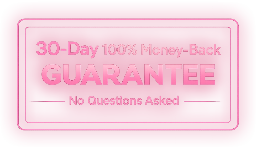 30 day no questions asked refund guarantee